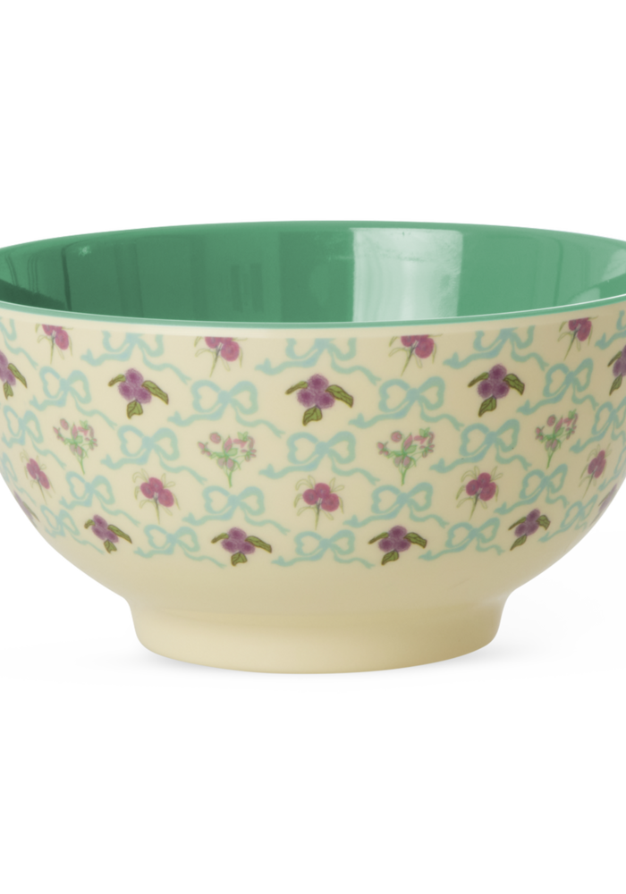 rice - Medium Kom - Bow and Bouquet