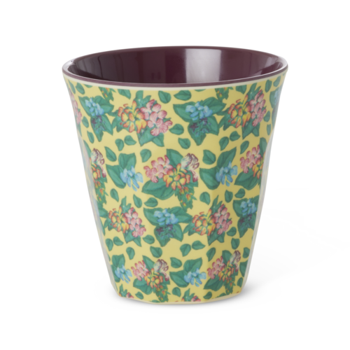 Middelgroot Beker - Emma's Print - rice  Middelgroot Beker - Emma's Print - rice