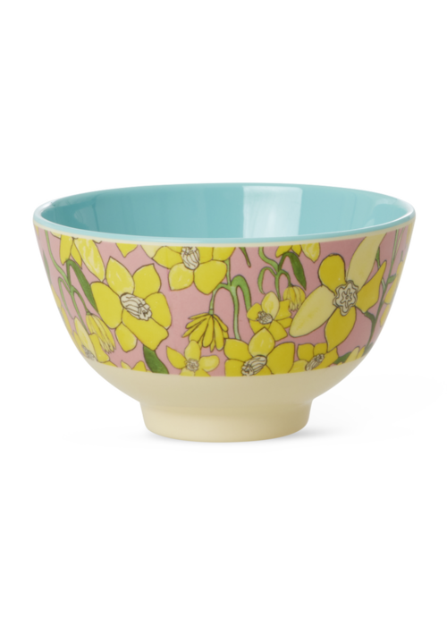 RICE Kleine Kom - Daffodils Print - rice