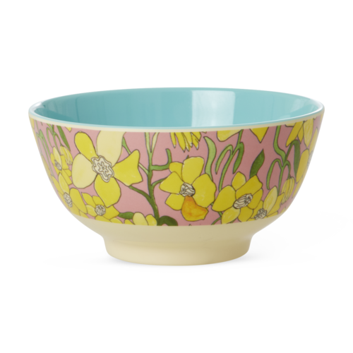 Medium Kom - Daffodils Print - rice 