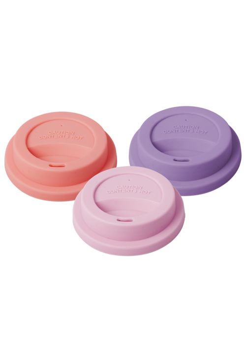 RICE Siliconen Deksel - Roze - rice