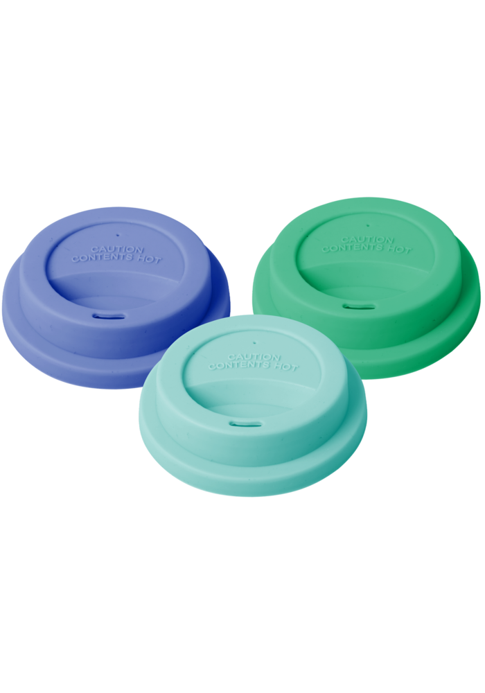 rice - Siliconen Deksel - Blauw