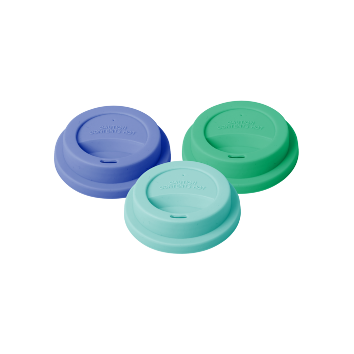 RICE Siliconen Deksel - Blauw - rice