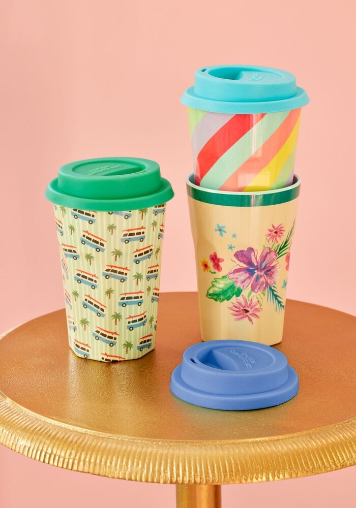 rice - Siliconen Deksel - Blauw