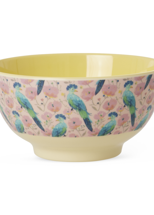 RICE Medium Kom - Exotic Bird Print - rice