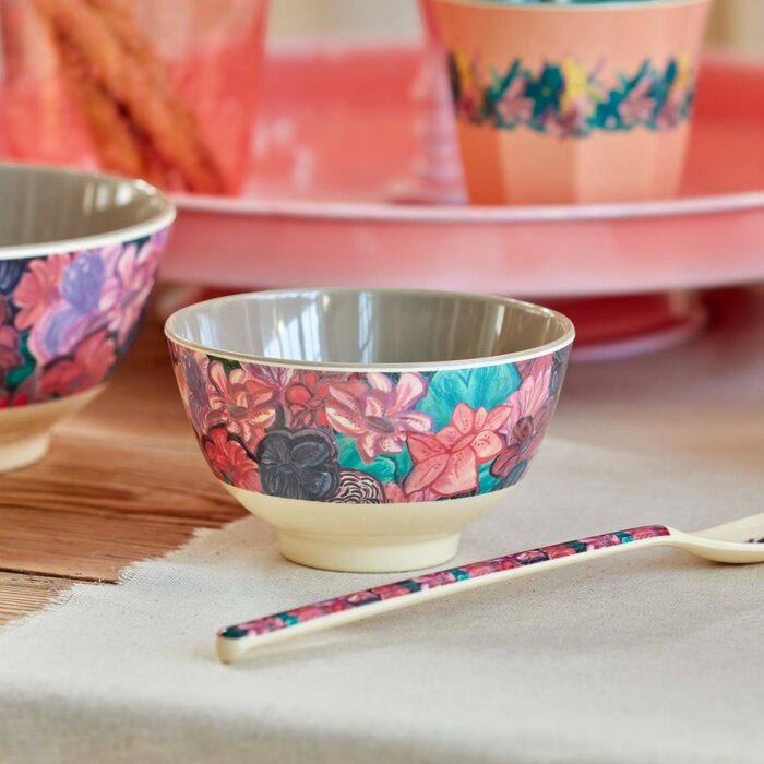 rice - Kleine Kom - Forest Flower Print