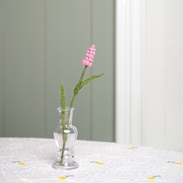 Sjaal met Verhaal Roze Druifje - Sjaal met een Verhaal