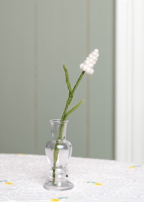 Sjaal met Verhaal Wit Druifje - Sjaal met een Verhaal