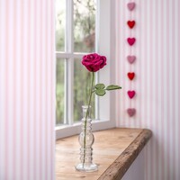 Sjaal met een Verhaal - Roos Bordeaux