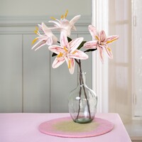 Sjaal met een Verhaal - Bloem: Tak: Lelie