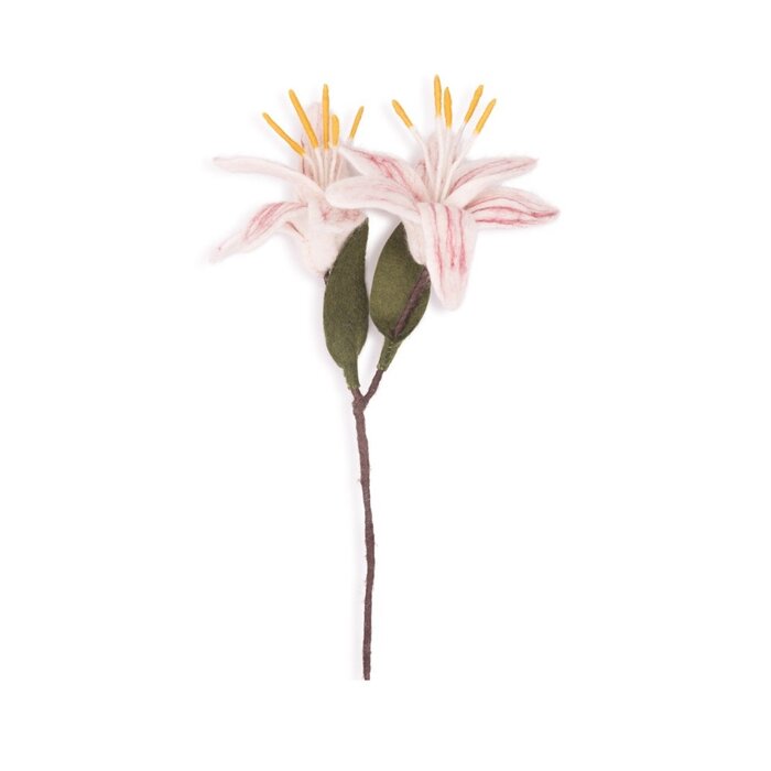 Sjaal met een Verhaal - Bloem: Tak: Lelie