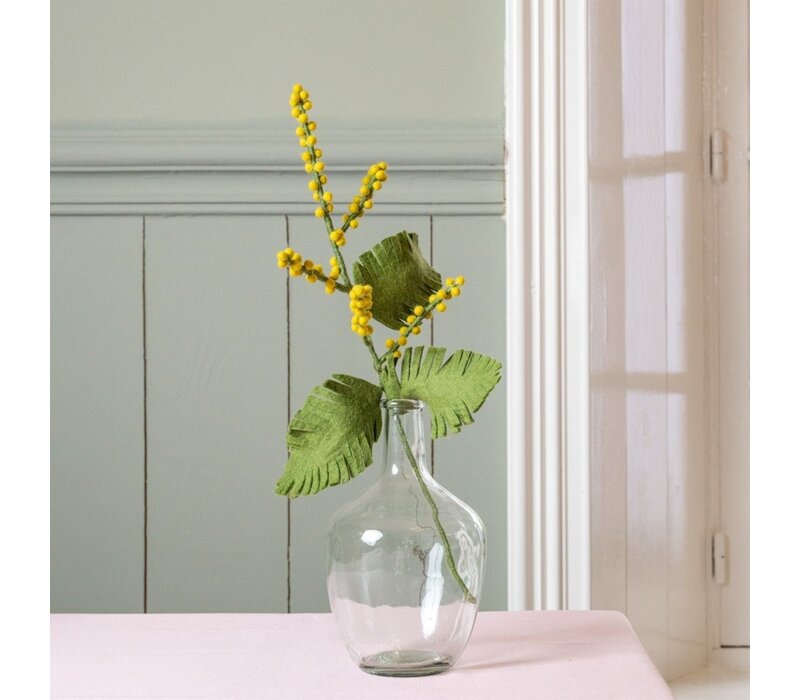 Sjaal met een Verhaal - Bloem: Tak: Mimosa