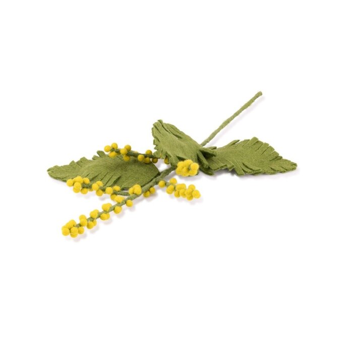 Sjaal met een Verhaal - Bloem: Tak: Mimosa