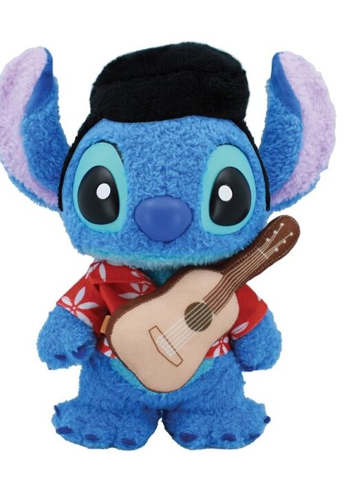 Disney Showcase Collection Fluffy Hawaiian Elvis Stitch - Disney Showcase Collection