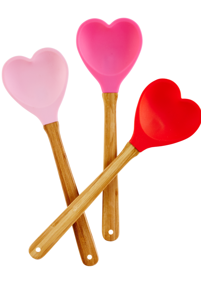 rice - Hart Siliconen Kookgerei - Rood