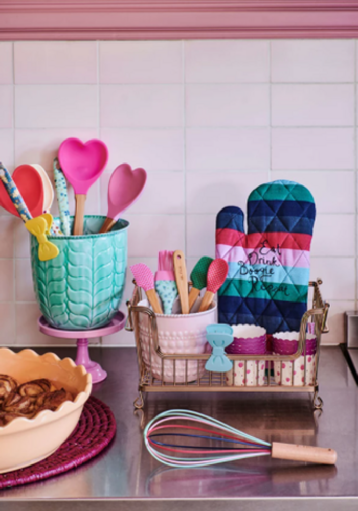 rice - Hart Siliconen Kookgerei - Rood