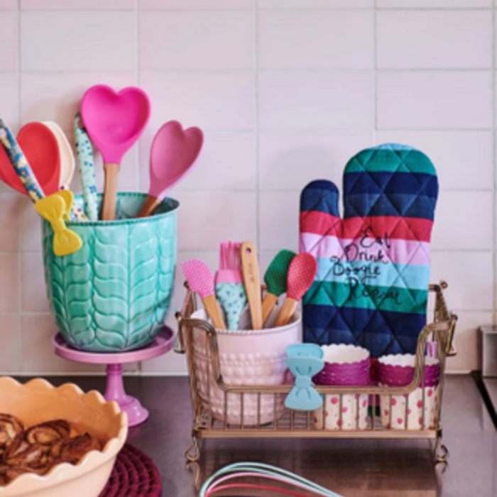 rice - Hart Siliconen Kookgerei - Roze