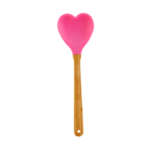 Hart Siliconen Kookgerei - Roze - rice 