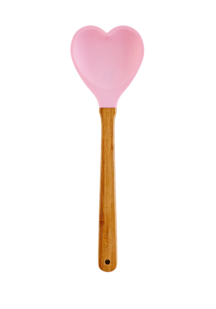 rice - Hart Siliconen Kookgerei - Licht Roze