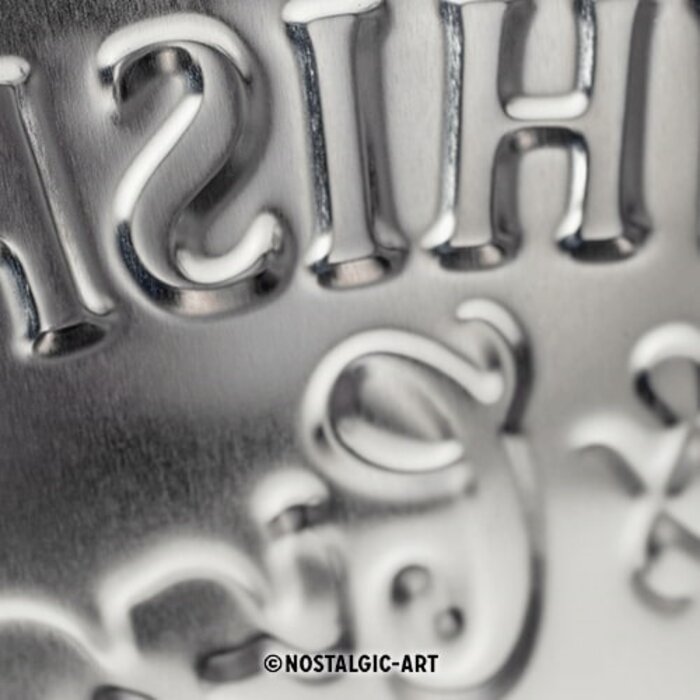 Nostalgic Art - Whiskey Metalen Wandbord