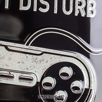 Nostalgic Art - Gaming in progress Tin Sign