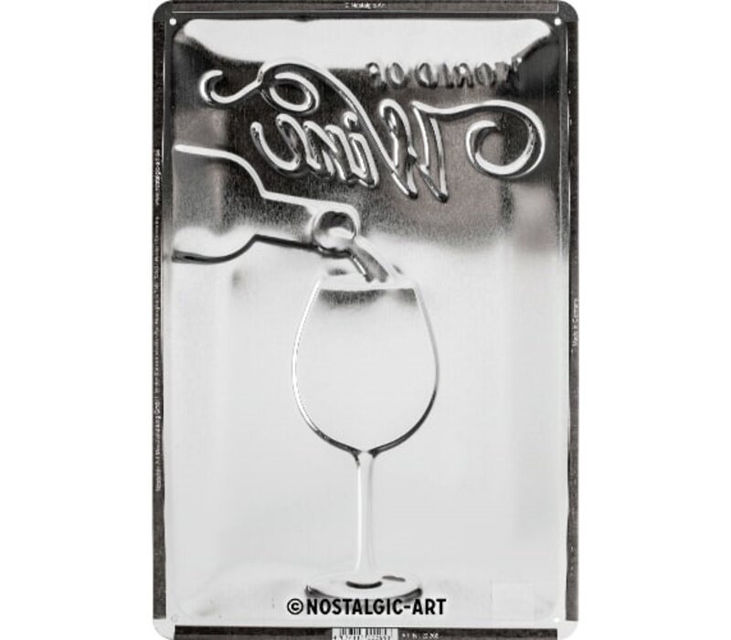 Nostalgic Art - World of Wine Tin Sign