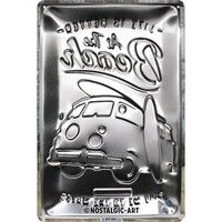 Nostalgic Art - VW Bulli Beach Tin Sign