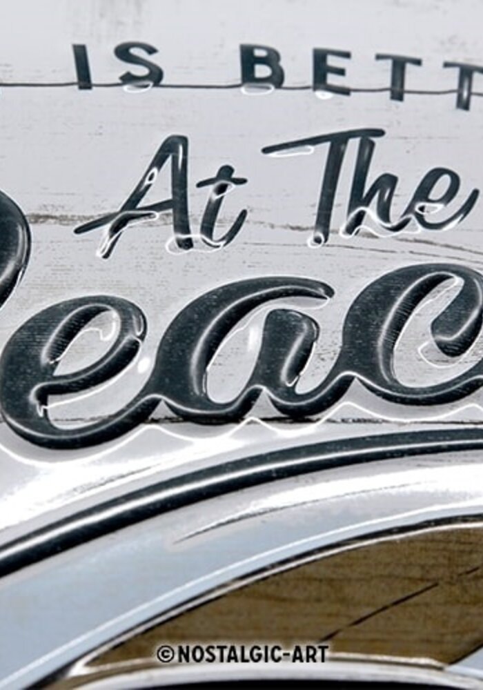 Nostalgic Art - VW Bulli Beach Tin Sign