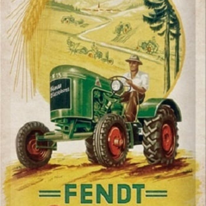 Nostalgic Art Fendt - Dieselross Tin Sign - Nostalgic Art