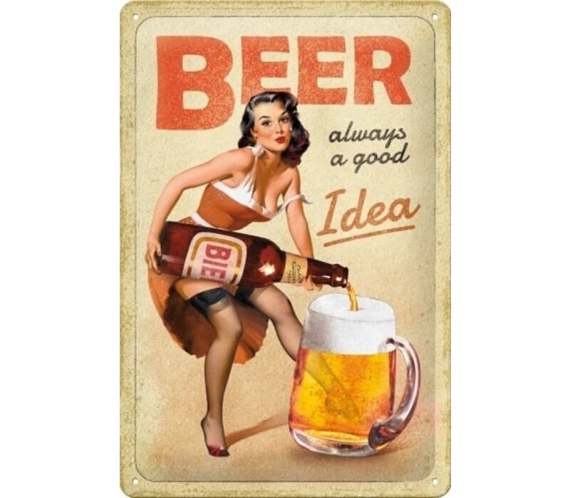 Nostalgic Art - Beer - Always a Good Idea Tin Sign