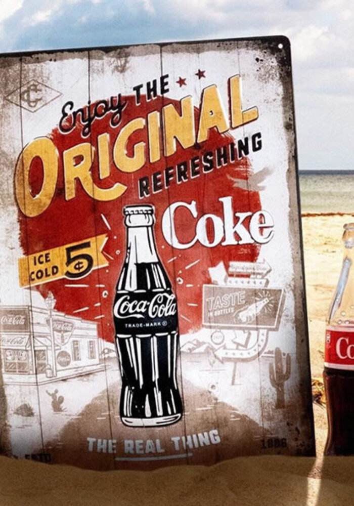 Nostalgic Art - Coca Cola Original Tin Sign
