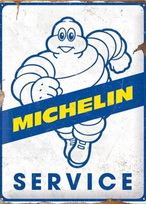 Nostalgic Art Michelin - Service Tin Sign - Nostalgic Art
