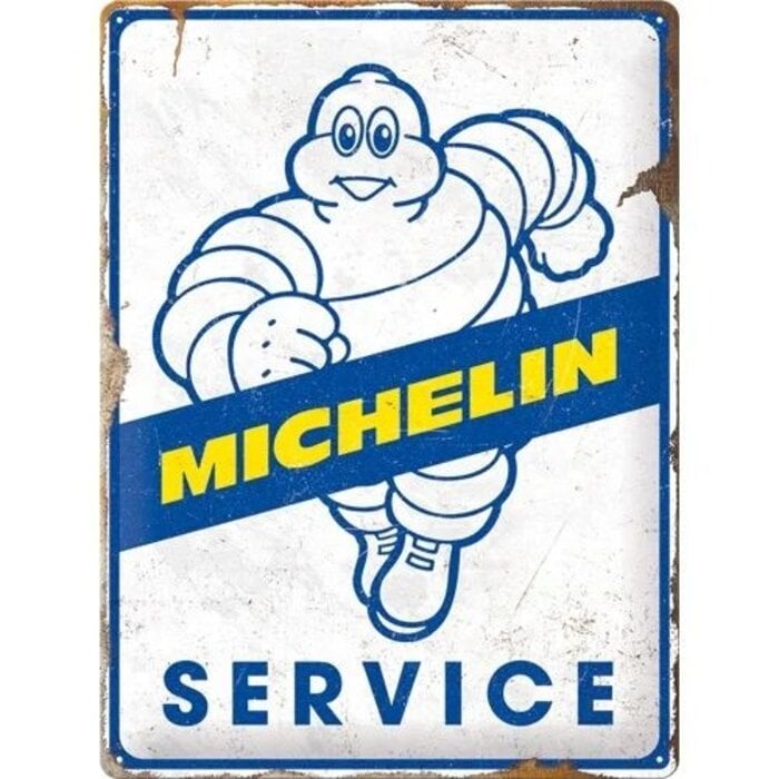 Nostalgic Art Michelin Metalen Wandbord - Service - Nostalgic Art