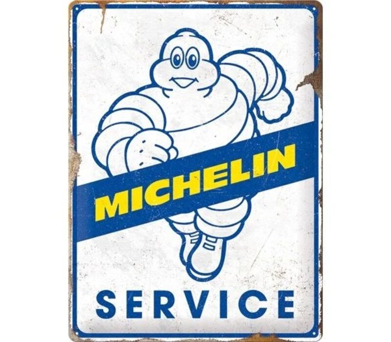 Nostalgic Art - Michelin - Service Tin Sign