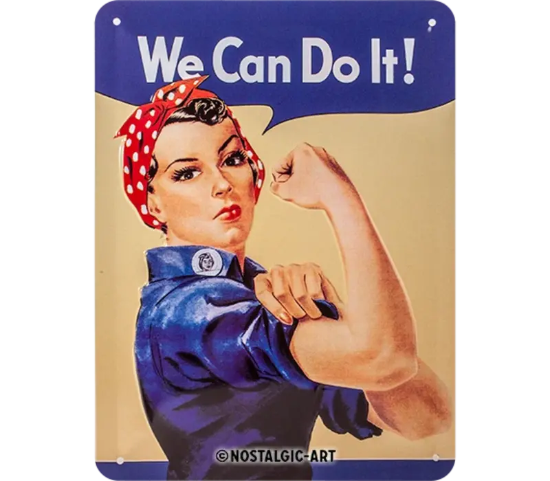 Nostalgic Art - We Can Do it! Tin Sign