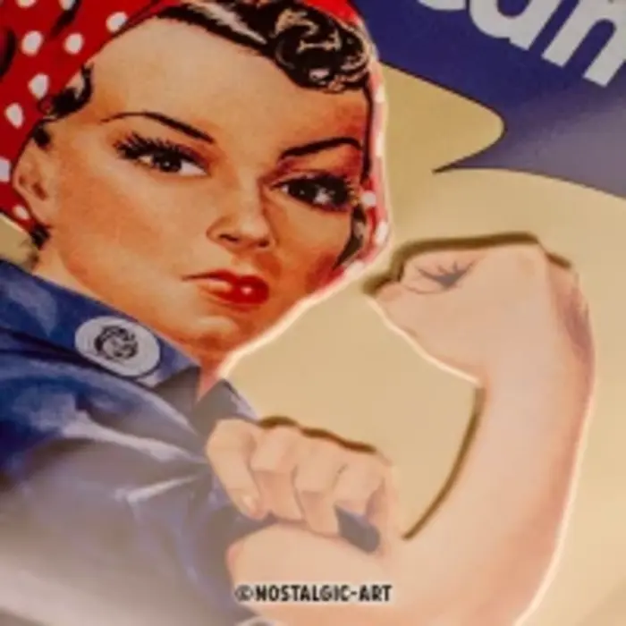 Nostalgic Art - We Can Do it! Metalen Wandbord