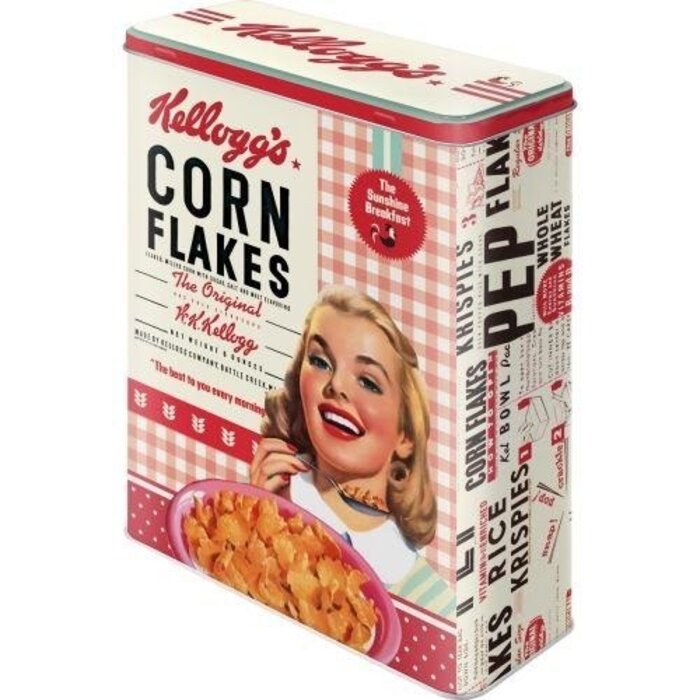 Nostalgic Art - Tin Box XL Kelloggs Collage
