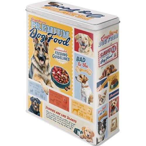 Tin Box XL Premium Dog Food - Nostalgic Art 