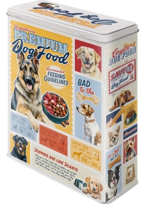 Nostalgic Art Tin Box XL Premium Dog Food - Nostalgic Art