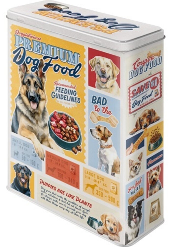Nostalgic Art - Tin Box XL Premium Dog Food