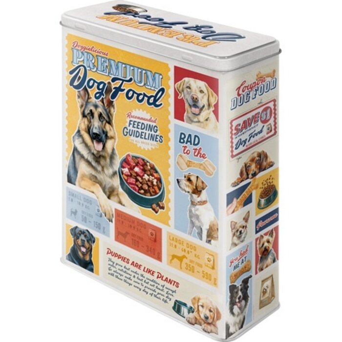 Nostalgic Art Tin Box XL Premium Dog Food - Nostalgic Art