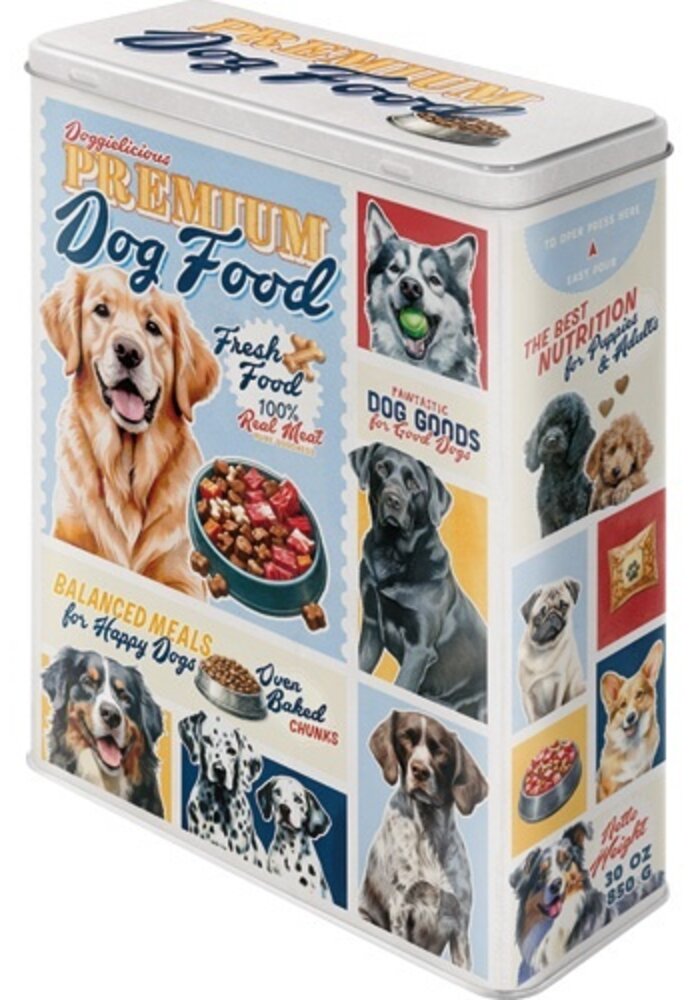 Nostalgic Art - Tin Box XL Premium Dog Food