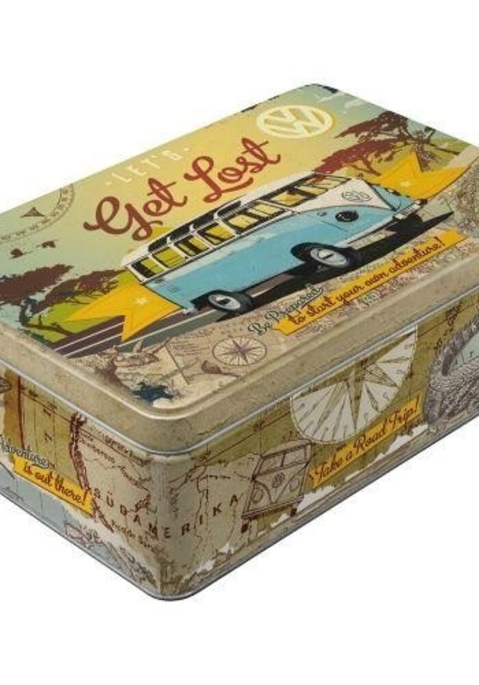 Nostalgic Art - Tin Box Flat VW Get Lost 3D