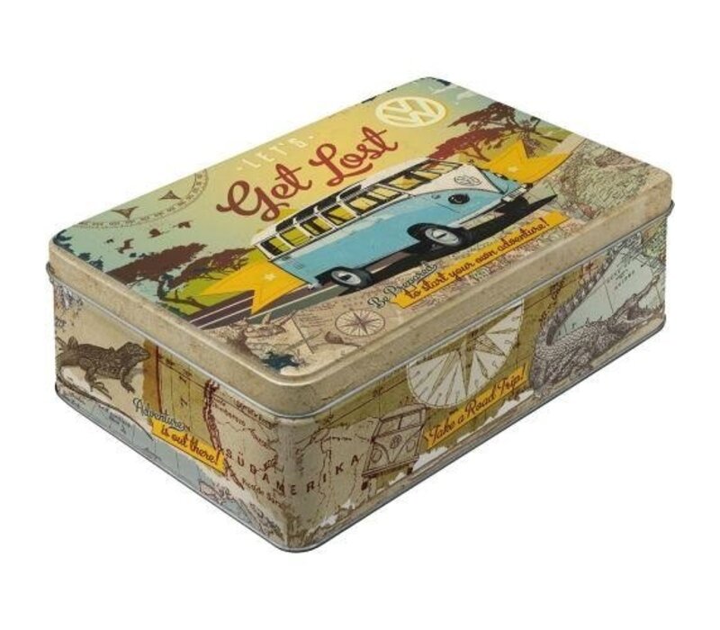 Nostalgic Art - Tin Box Flat VW Get Lost 3D