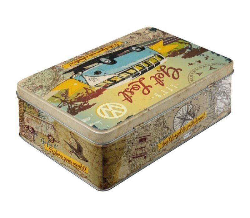 Nostalgic Art - Tin Box Flat VW Get Lost 3D