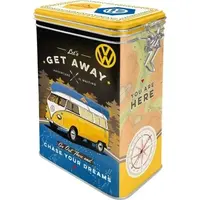 Nostalgic Art - Clip Top Box VW Lets Get Away