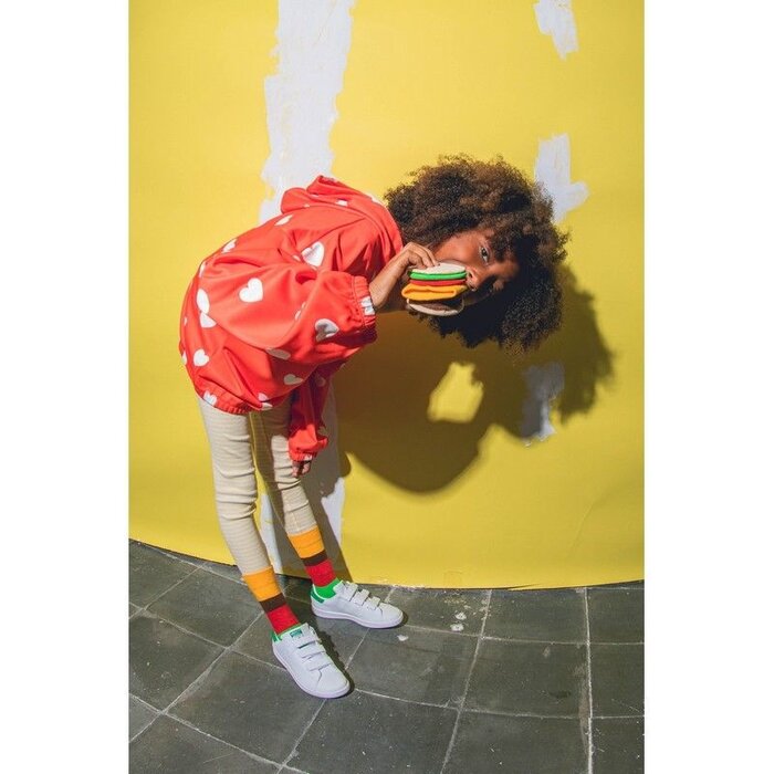 Eat my Socks - Socks - Kids -  Cheeseburger