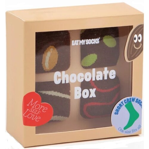 Socks - Adult -  Chocolate Box - Eat my Socks 