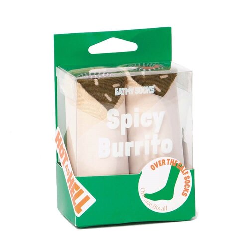 Socks - Adult -  Spicy Burrito - Eat my Socks 