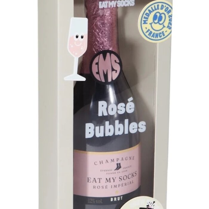 Eat My Socks Socks - Adult -  Rosé Bubbles - Eat my Socks
